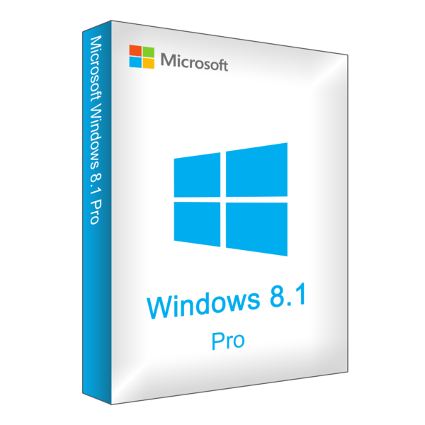 Microsoft Windows 8.1 Pro Verpackung oder Produktbox